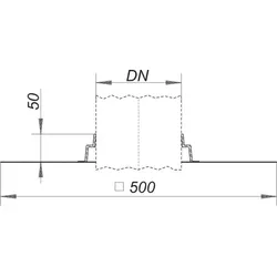 DALLMER Rohrdurchführung Tisto, DN 150, 893093 893093
