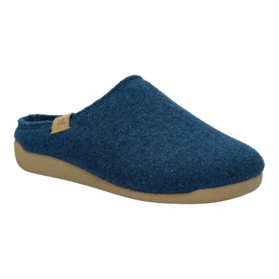 Hausschuh JOSEF SEIBEL "Cara 03, teal", Damen, Gr. 37, teal, Schuhe Hausschuh