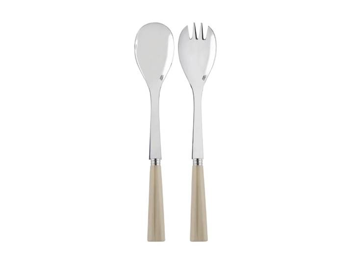 SABRE Paris Couverts à salade Nature, 2 pièces Faux horn