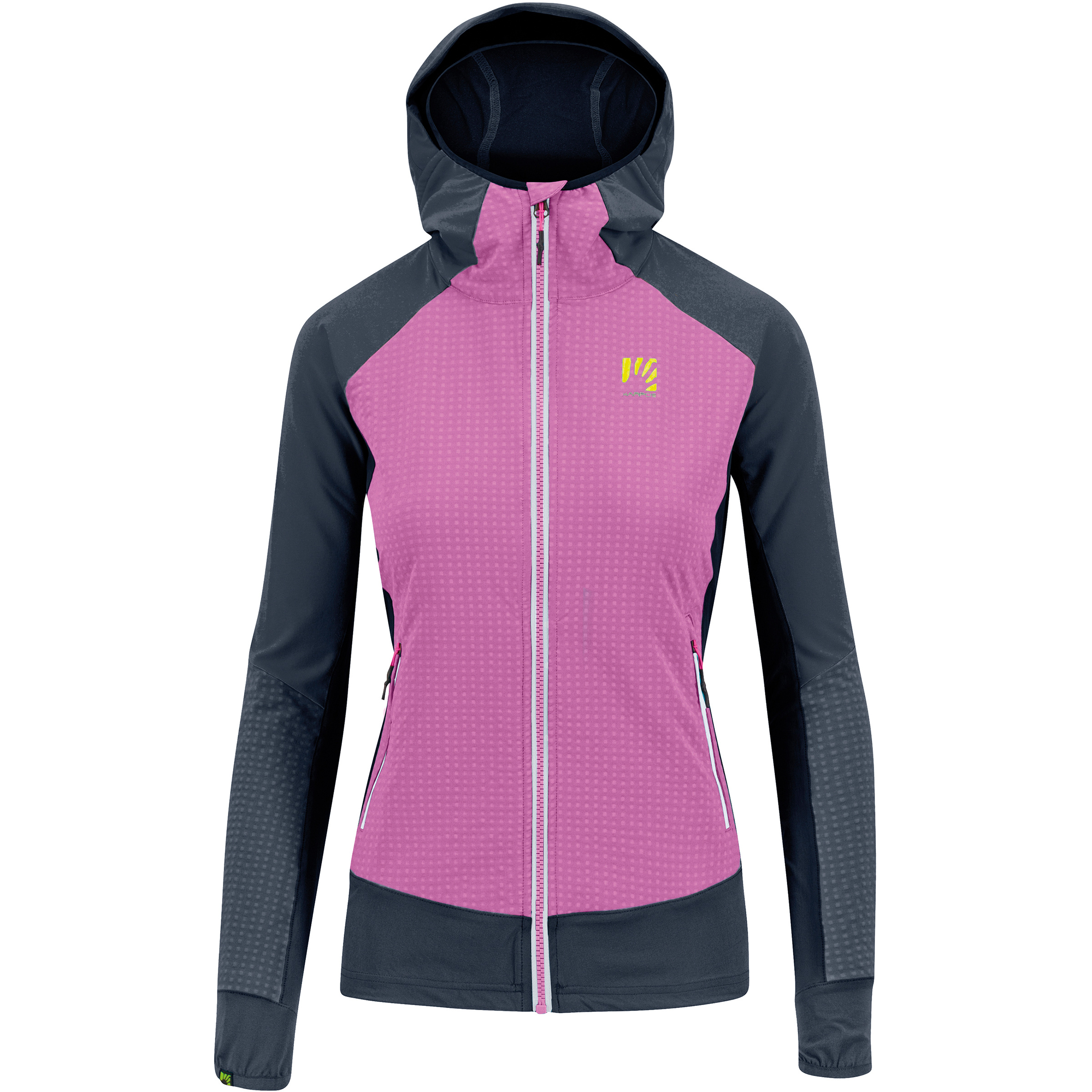 Karpos Lede Damen Softshelljacke rosa Größe XS Trekking Elastisch Wasserabweisend