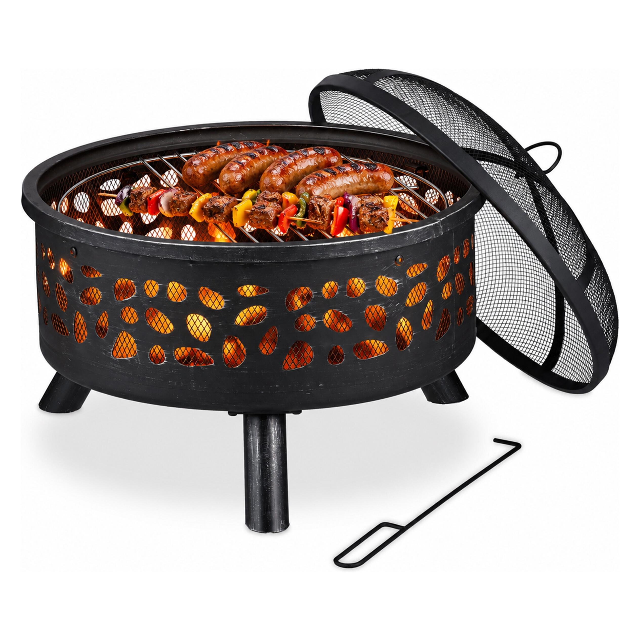 Relaxdays Feuerschale (60 cm) (4052025386030)