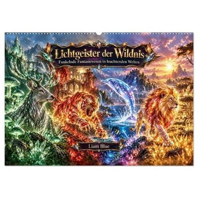 Lichtgeister der Wildnis (Wandkalender 2027 DIN A2 quer), CALVENDO Monatskalender