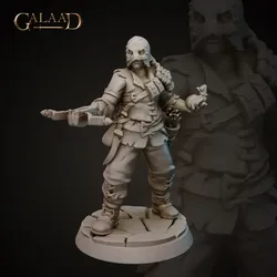 Male Bandit Crossbow von Galaad Miniatures aus Bandits Crew and Prisoner
