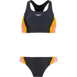 SPEEDO Bikini Set Damen | Gr. 36 | schwarz - schwarz