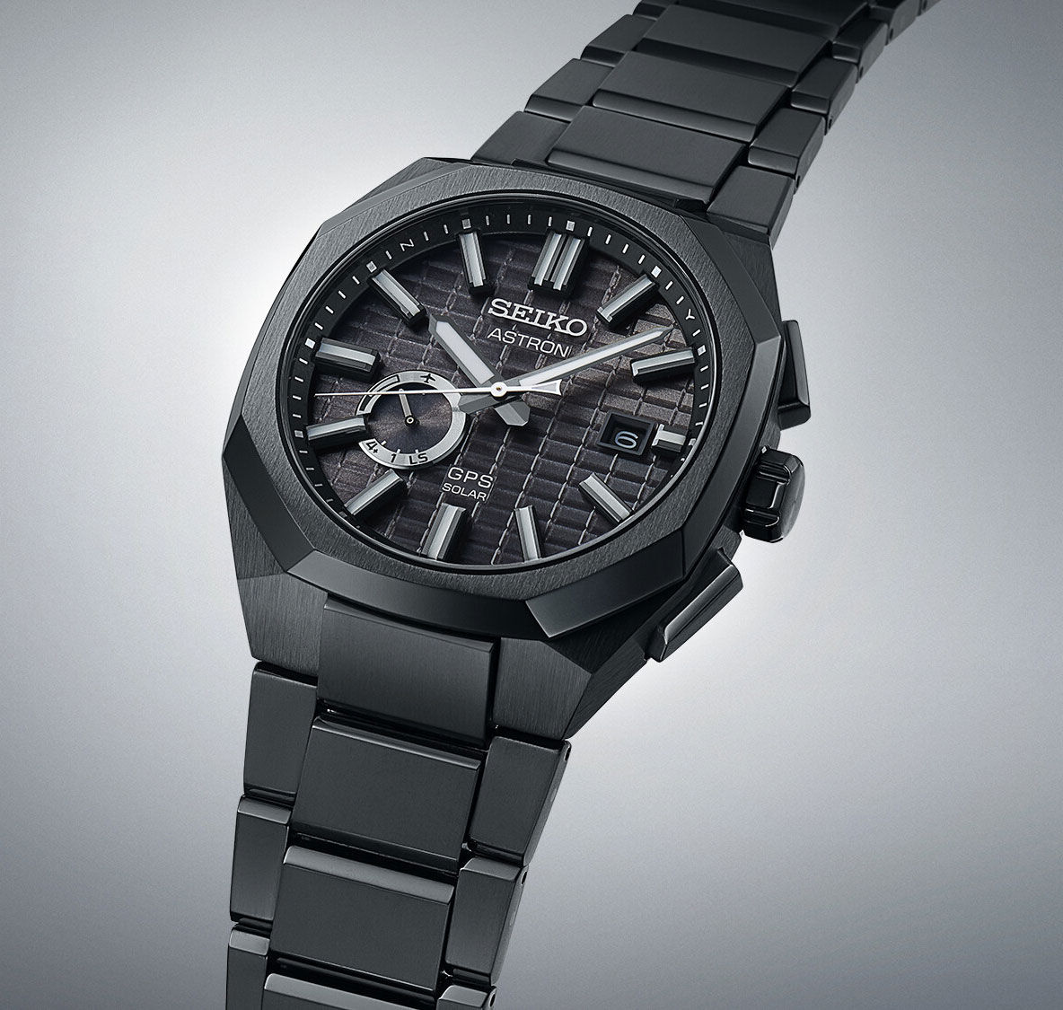 Seiko Astron GPS Solar Jet Black Crystal Box SSJ015J1