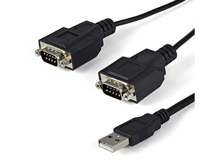 StarTech 1,8m 2-Port FTDI USB naar Seriële RS232 Adapter (ICUSB2322F)