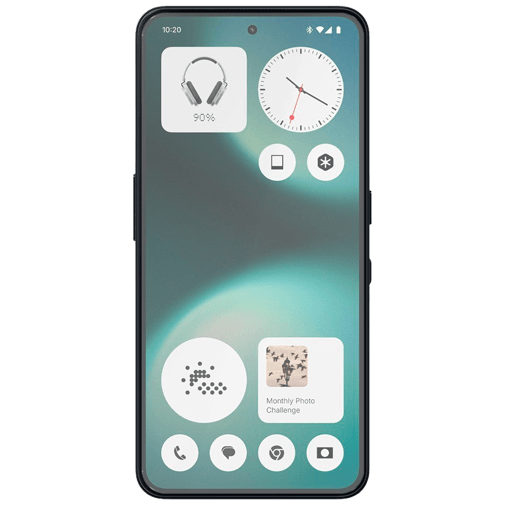 Just in Case Gehärtetes Glas Clear Displayschutzfolie Nothing Phone (3a) Lite