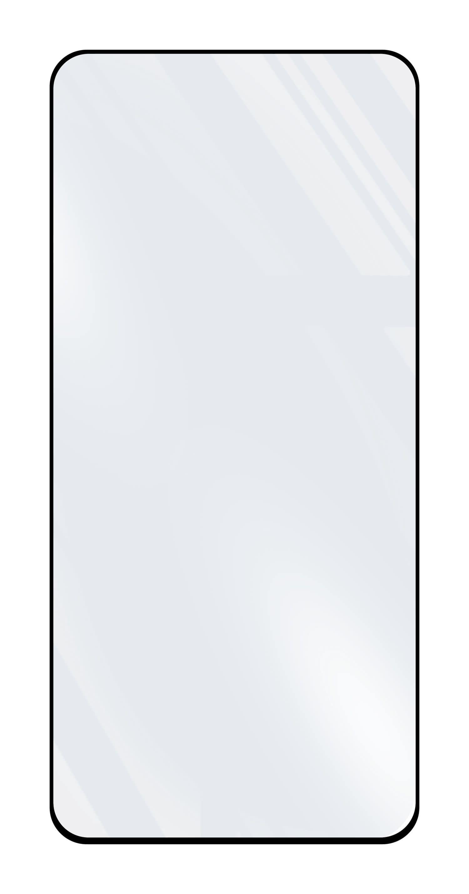 Cellular Line Smart Glass 16 Klare Bildschirmschutzfolie gehärtetes Glas für Universal Stoßfest, Kratzresistent 61357