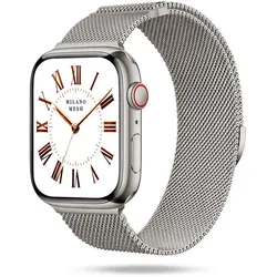 ONEFLOW Milano Mesh Apple Watch 6 (44mm) Armband Damen Metall