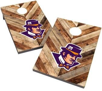 Skip's Garage Evansville University Purple Aces 2x4 Cornhole Bag Toss Game