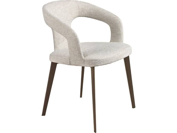 Angel Cerdá chaise en tissu crème 4173