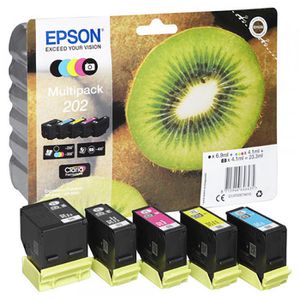 Epson 202 Multipack Kiwi Original Druckerpatrone C13T02E740