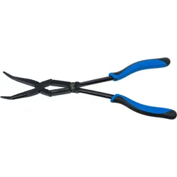 BGS Doppelgelenk-Zange | abgewinkelte Spitze | 350 mm