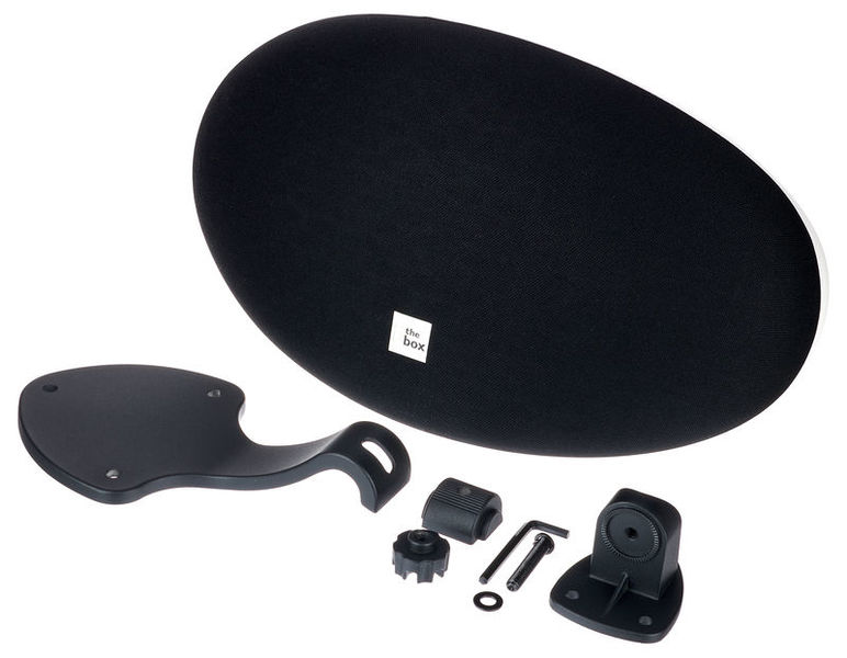 the box Oval 6 Black nero