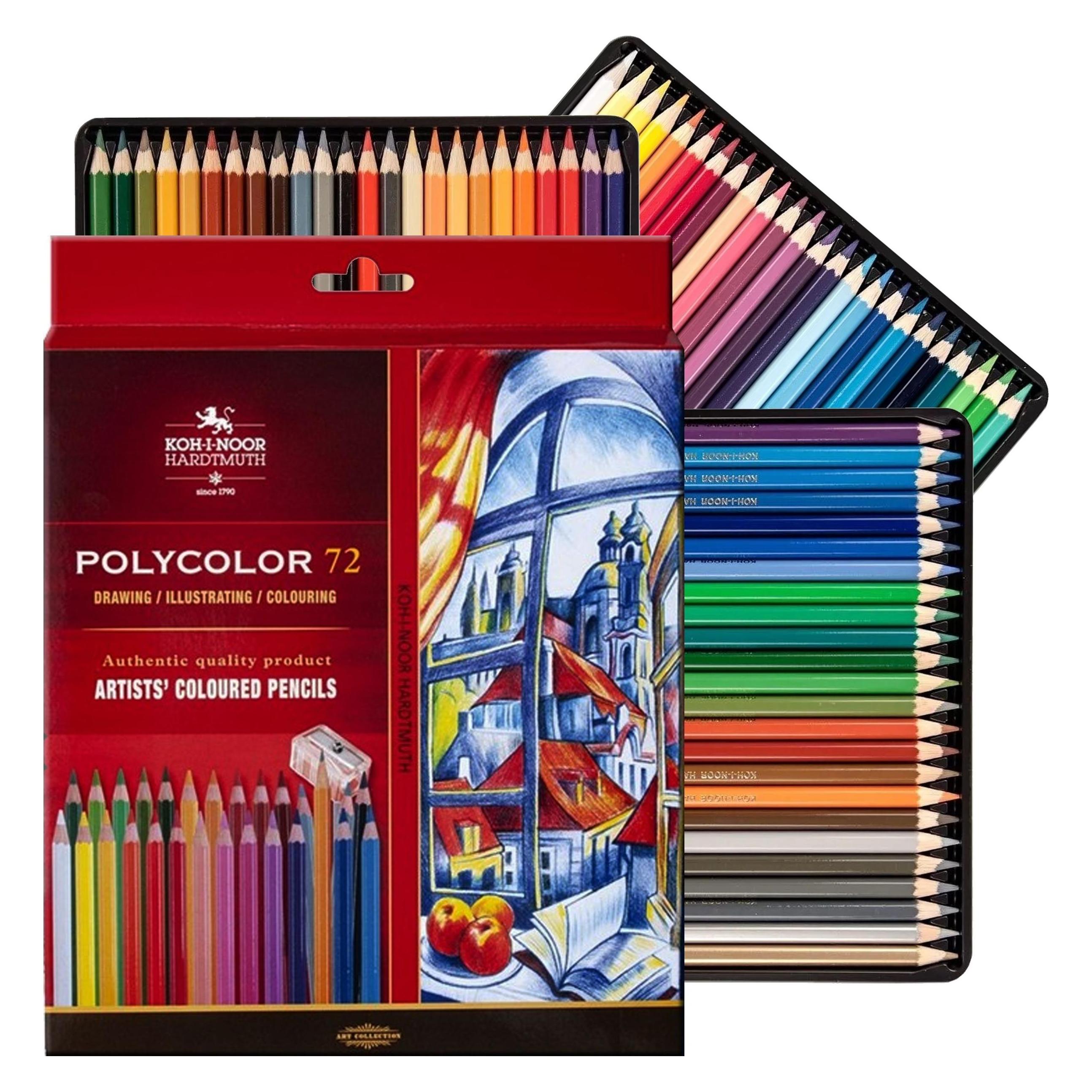 Koh-i-Noor Polycolor-Stifte in 72 Farben (249384) (72x) (249384)