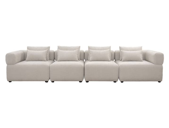 Beck 4-Sitzer Sofa – Pergament