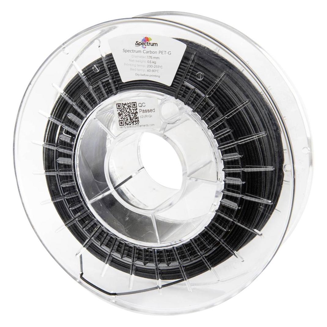 Spectrum Filament PETG Carbon 0.5kg 1.75mm (PETG, 500 g, 1.75 mm) (80467)