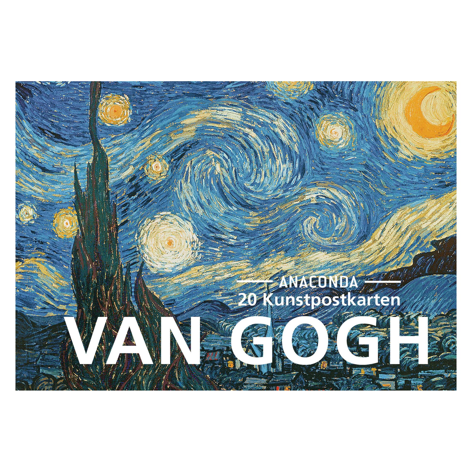 Anaconda Postkarten-Set Vincent van Gogh (Deutsch, Softcover, Vincent van Gogh) (21408401)