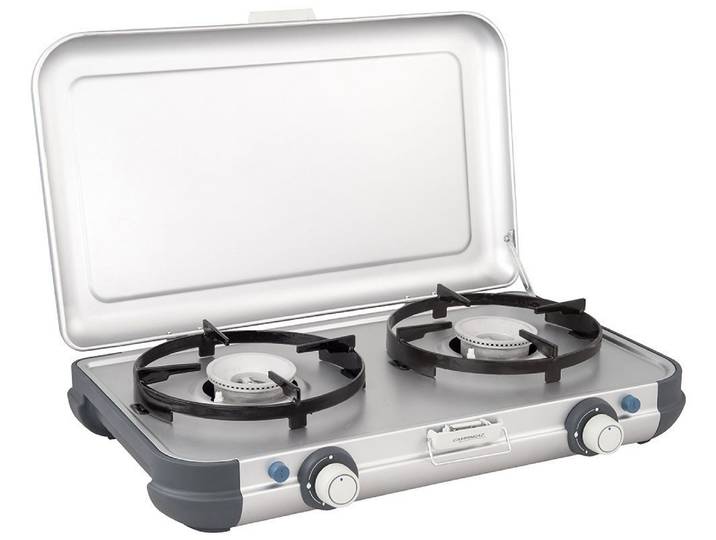 Campingaz Doppelkochplatte Campingaz Camping Kitchen 2 CV PZ mit Piezozündung