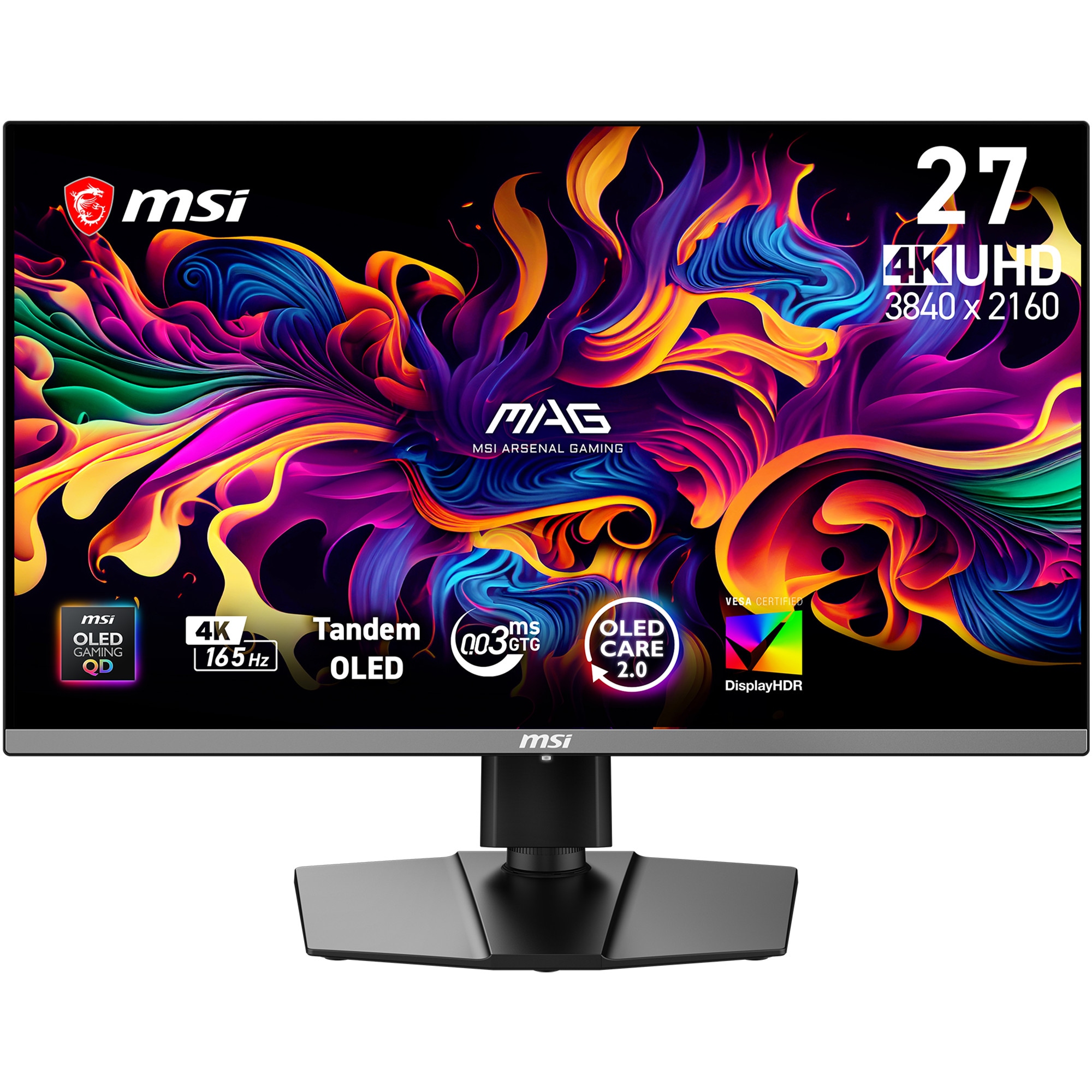 MSI MAG 272UPDE E16 26.5 Zoll 4K (UHD) QD-OLED Panel 16:9 240 Hz Gaming Monitor