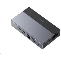 Ugreen CM800 (USB-C, 9 Ports), Dockingstation + USB Hub, Grau