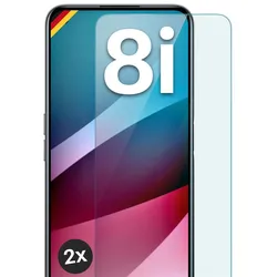 moex Klares Panzerglas für Realme 8i – passgenaue 9H Schutzfolie für zuverlässigen Displayschutz – ShockProtect Klar