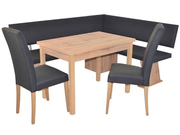 moebel-direkt-online Eckbankgruppe Schenkelmaß 150x182 cm, in vier attraktiven Farbkombinationen, (Spar-Set, 4tlg. Set)