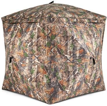 Costway 270° See Through Hunting Blind Tent with Silent Magnetic Door
