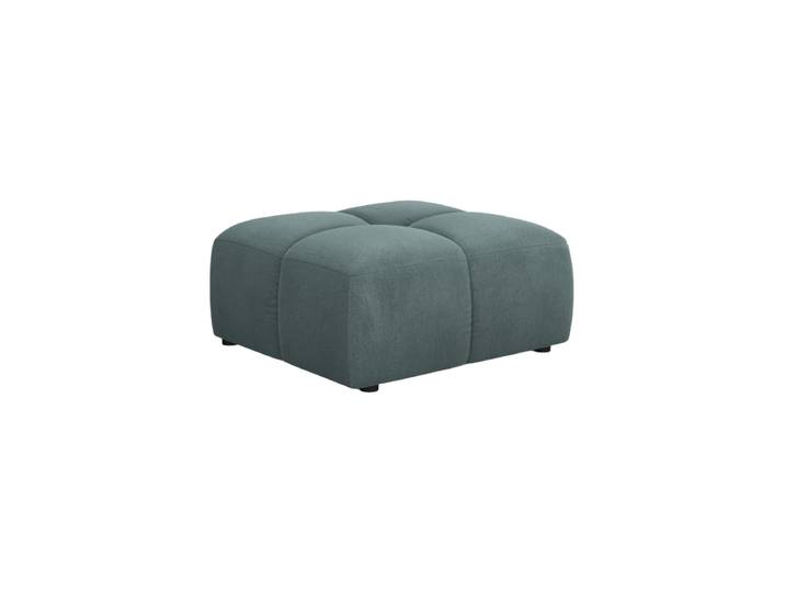 Design Sitzpouf Adams Chenille Petrol 64 x 64 cm chosen by Bloomingloft