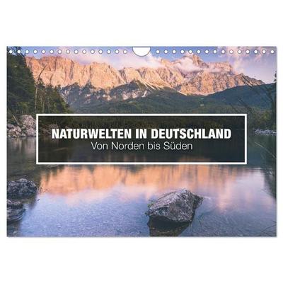 Naturwelten in Deutschland - Von Norden bis Süden (Wandkalender 2027 DIN A4 quer), CALVENDO Monatskalender