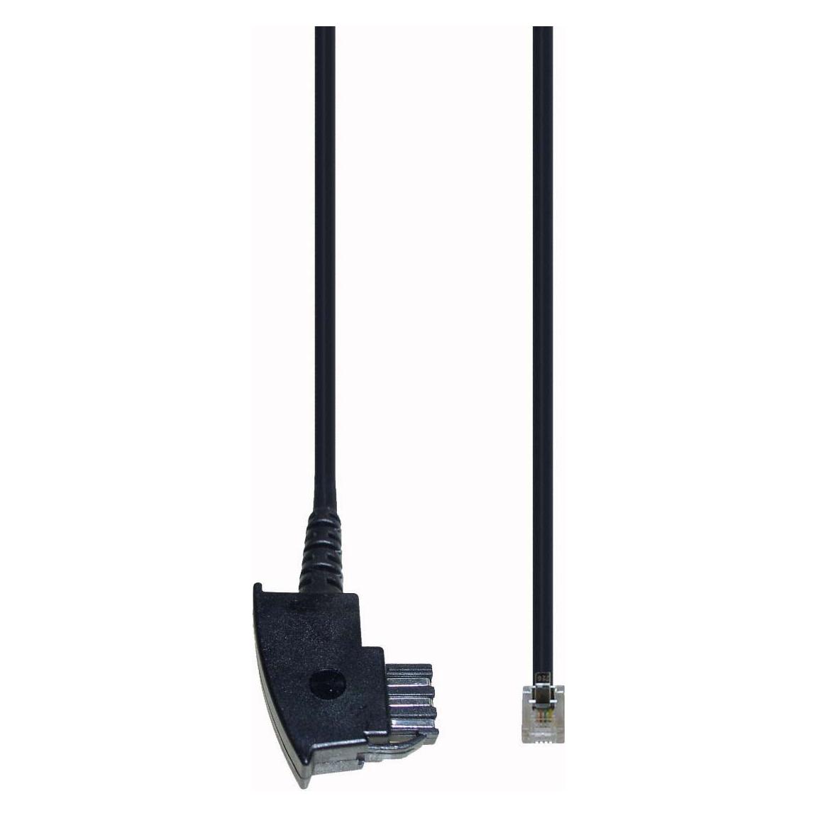 E+P Telefonkabel T 78/3 3,0m TAE-N-Stecker/Westernstecker (T 78/3)