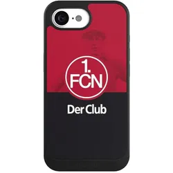 Nivocase Hülle für Apple iPhone 16e Handyhülle NIVOcore Case Schwarz 1. FC Nürnberg Der Club Offizielles (Apple iPhone 16e), Smartphone Hülle, Schwarz