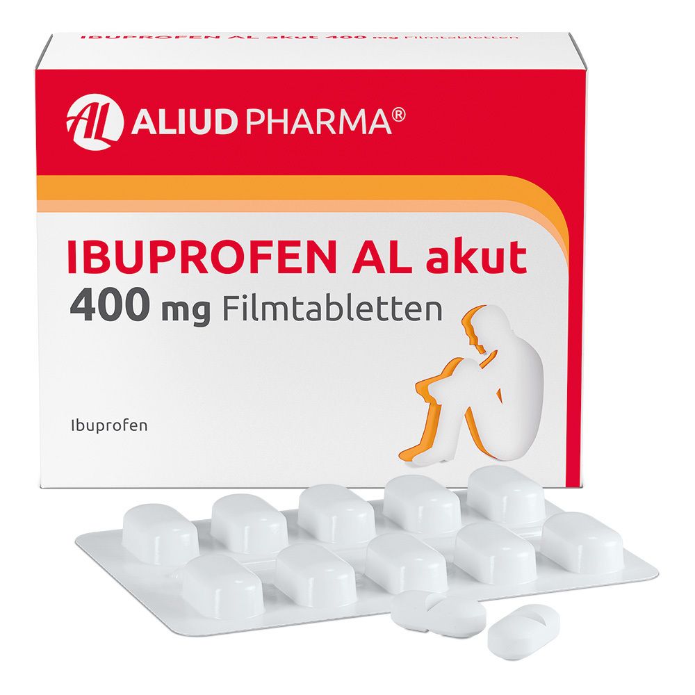 Ibuprofen AL akut 400 mg Filmtabletten 50 St