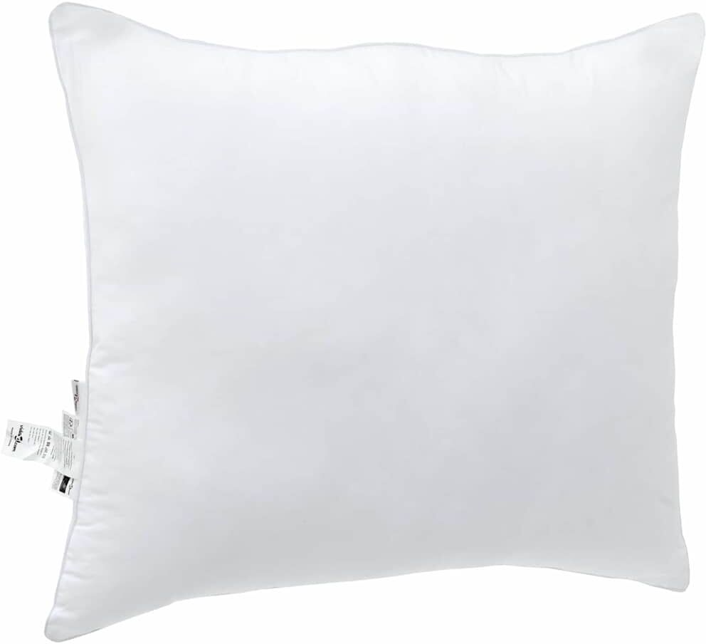 vidaXL Oreiller 2 pc 80 x 80 x 40 cm Polyester Blanc