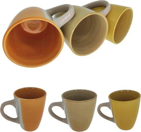 Famanu Set van 6 keramische mokken