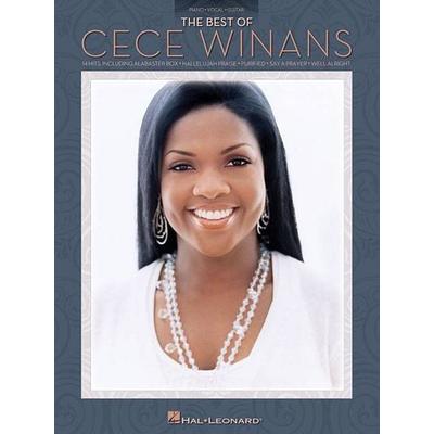The Best of Cece Winans Piano/Vocal/Guitar Songbook Gospel and Contemporary Christian Sheet Music Collection 14 Favorite Worship Songs for Singers