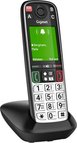 Gigaset Easy 500HX Seniorentelefon schwarz