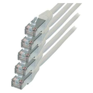 Shiverpeaks RJ45-RJ45 m-m (S/FTP, CAT6, 0.50 m) (75711-H0.5W-SET5)