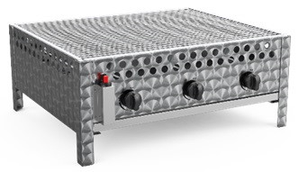 TEPRO Wurstbräter mit Grillrost 3 Brenner 12 kW,verchromter GR 16964863
