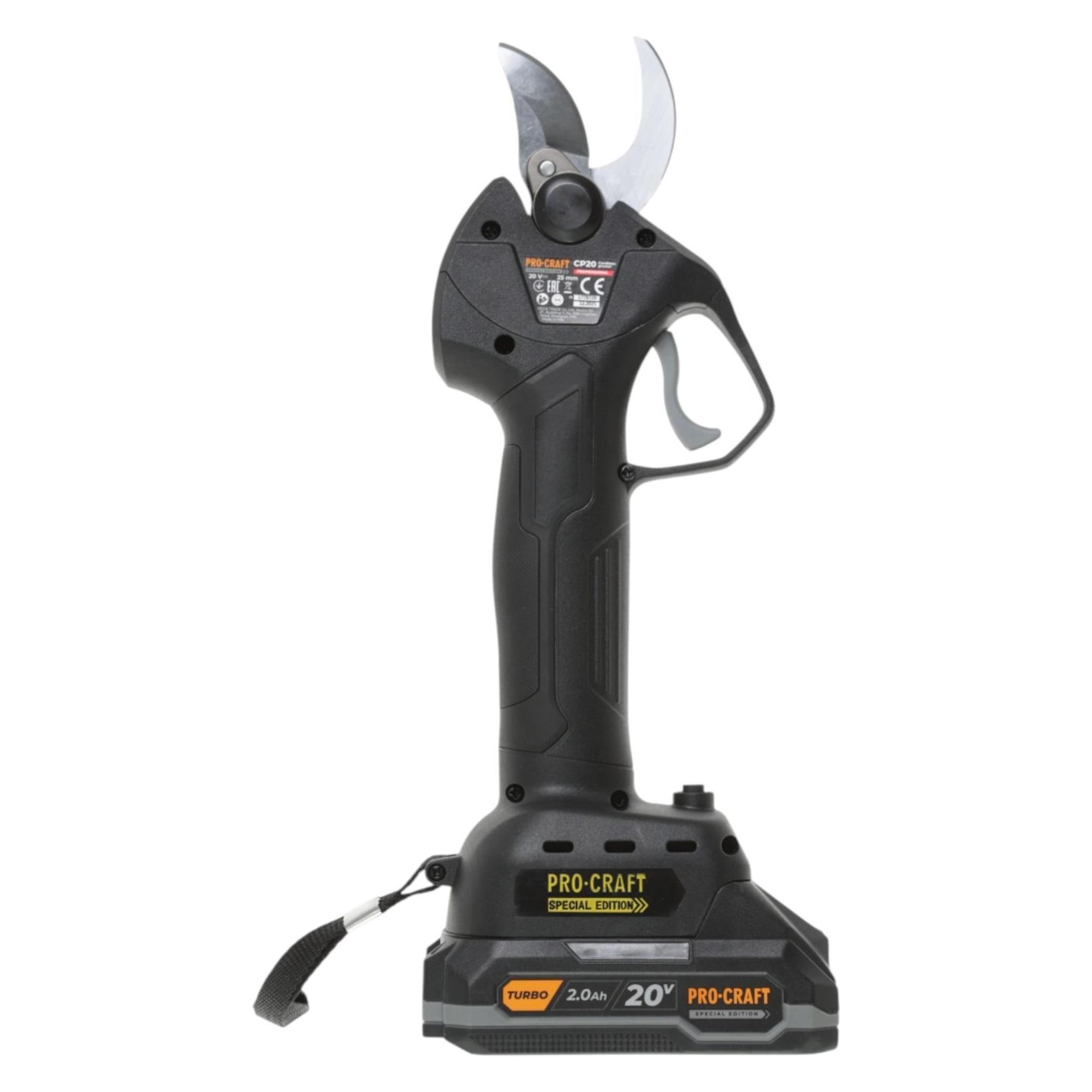 Procraft PS210SET Akku Garten Werkzeug Set CCS20 Mini Kettensäge + CP20 Gartenschere 20 V Brushless (Akku Kettensäge) (PS210SET)