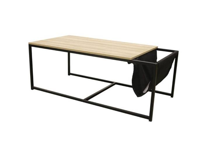 Cybele - Table Basse Rectangulaire avec Porte-Revues
