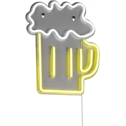 Wandleuchte LED BEER (BHT 29,50x36x1,60 cm) - BHT 29,50x36x1,60 cm