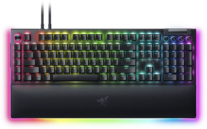 Razer Razer BlackWidow V4 Pro Razer Yellow Linear Gen-3 USB Deutsch schwarz (kabelgebunden)