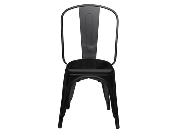 Meet Paperflow Chaise d'extérieur Urban en acier - Noir - Lot de 2