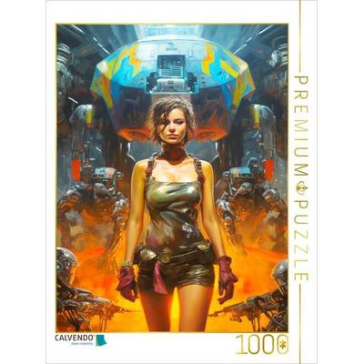 CALVENDO Puzzle Kühne galaktische Kriegerin | 1000 Teile Lege-Größe 64x48cm Foto-Puzzle für glückliche Stunden, Sonstige von , Calvendo Puzzle