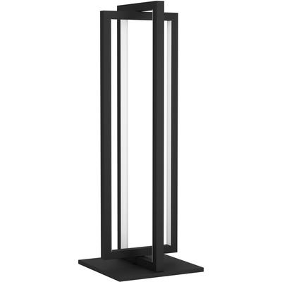 EGLO Tischleuchte "SIBERIA", schwarz, H: 43cm, 1 Stk., Leuchten, Tischleuchte in schwarz aus Stahl - 15,5W - warmweiß - kaltweiß, Tischleuchte
