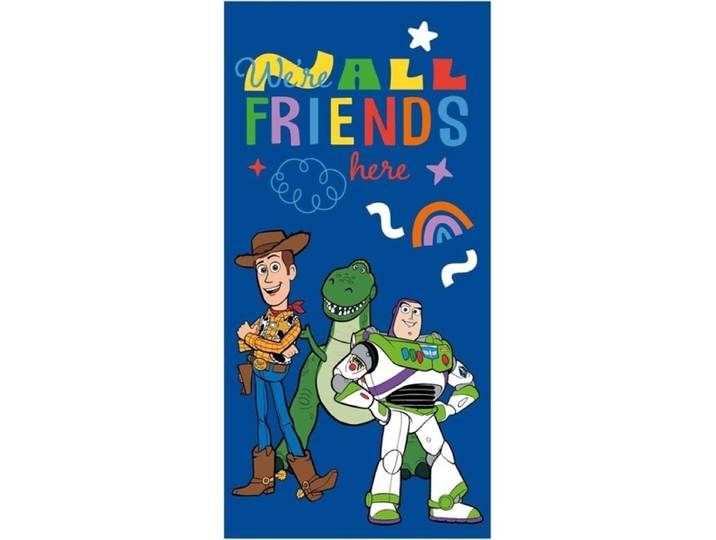 Serviette de plage 100% Coton Disney Toy Story : We're All Friends Here