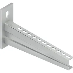 Niedax NIE KTASS300 Wandausleger sehr schwer 108X330mm 10,0 kN feuerverz., Elektronikzubehör + Gehäuse, Silber