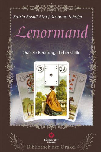 Katrin Rosali Giza - Lenormand: Bibliothek der Orakel. Set mit Buch und Karten. Orakel - Beratung - Lebenshilfe: Bibliothek der Orakel. Orakel - Beratung - Lebenshilfe - Preis vom 09.10.2026 07:28:09 h