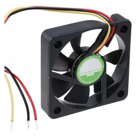 RS PRO DC fan, alarm, 50x10mm 15.3cu.m/h 12V (50 mm) (1442051)